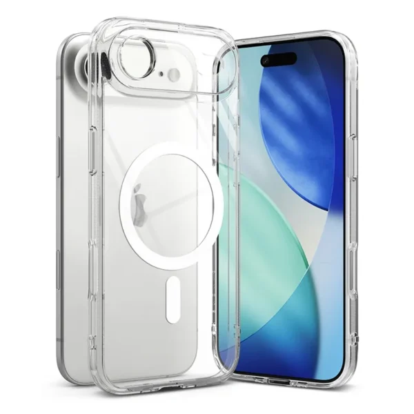 Ringke Magnetic Fusion MagSafe Hoesje iPhone Air Transparant