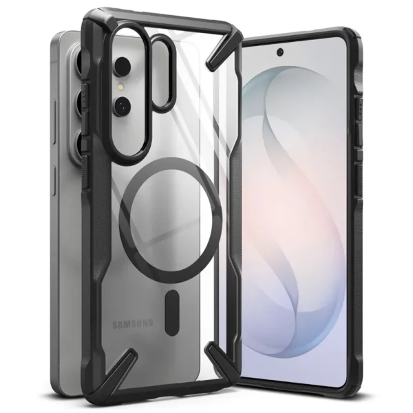 Ringke Fusion X Magnetic MagSafe Hoesje Samsung Galaxy S26 Ultra Zwart
