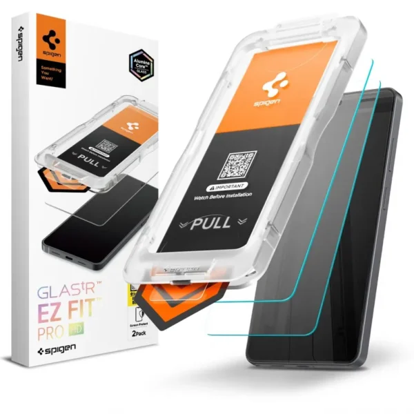 Spigen Glas.tR EZ Fit Pro AC HD 2-Pack Gehard Glas Schermbeschermer Samsung Galaxy S26 Ultra Transparant