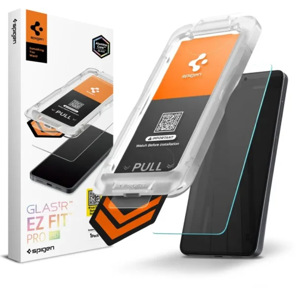 Spigen Glas.tR EZ Fit Pro AC HD Gehard Glas Schermbeschermer Samsung Galaxy S26+ Plus Transparant