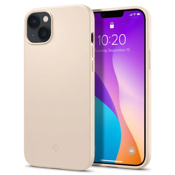 Spigen Dun Hoesje iPhone 14 Plus Zandbeige