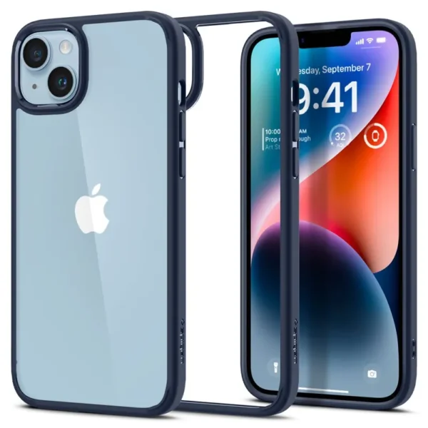 Spigen Ultra Hybrid Hoesje iPhone 14 Plus Marineblauw