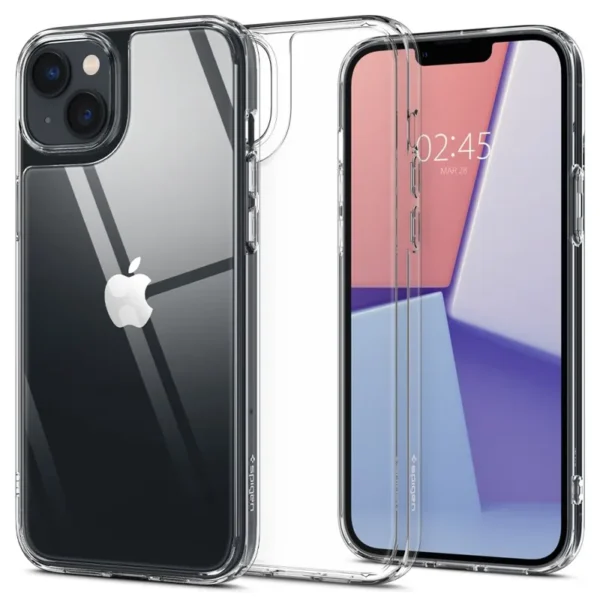 Spigen Quartz Hybrid Crystal Hoesje iPhone 14 Plus Transparant