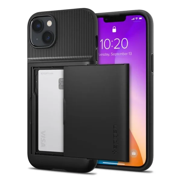 Spigen Shell Slim Armor Cs iPhone 14 Plus Zwart