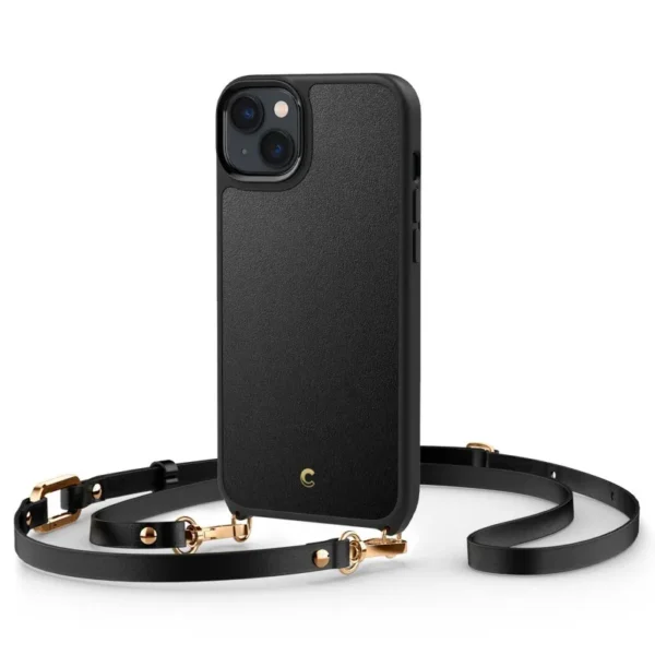 Spigen Cyrill Hangertje MagSafe Hoesje iPhone 14 Plus Zwart
