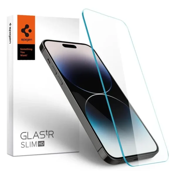 Spigen Glas.tR Slim Gehard Glas Schermbeschermer iPhone 14 Pro