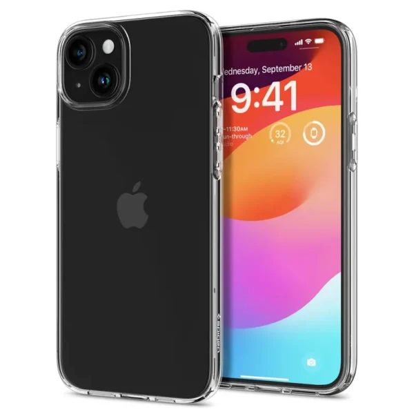 Spigen Liquid Crystal Hoesje iPhone 15 Plus Transparant