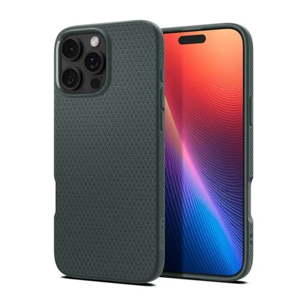 Spigen Liquid Air Hoesje iPhone 16 Pro Max Groen