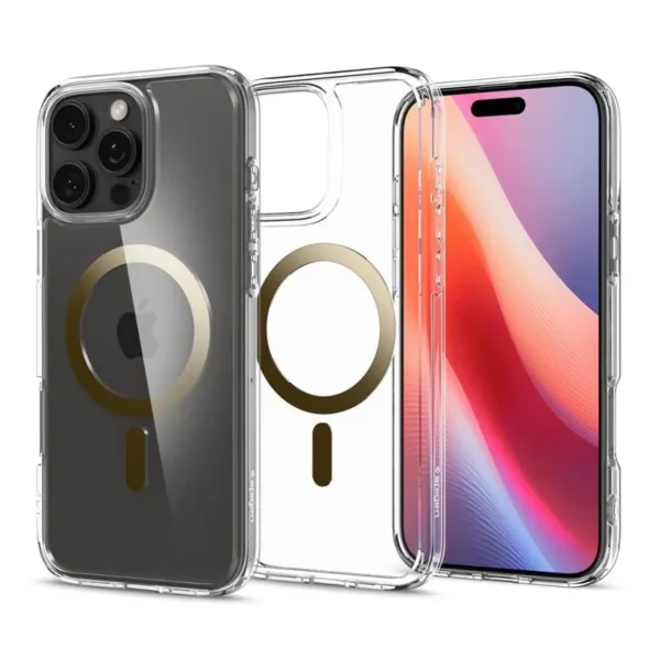 Spigen MagSafe Ultra Hybrid Hoesje iPhone 16 Pro Goud