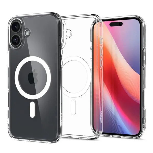 Spigen MagSafe Ultra Hybrid Wit Hoesje iPhone 16