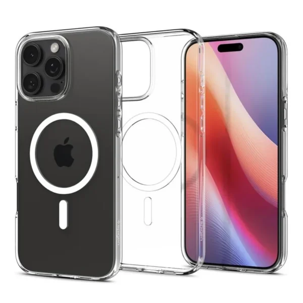 Spigen MagSafe Liquid Crystal Hoesje iPhone 16 Pro Transparant