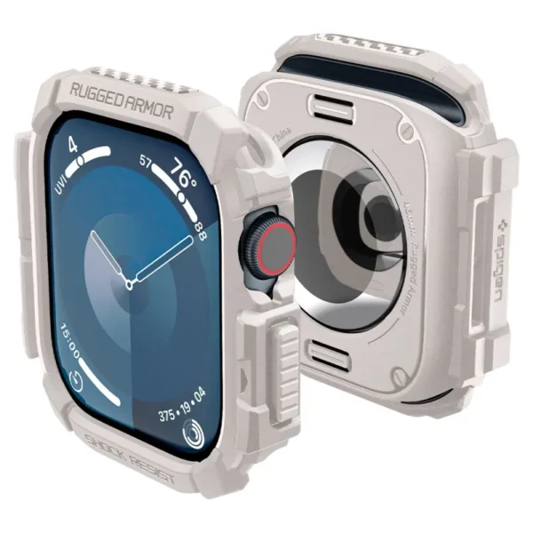 Spigen Rugged Armor Apple Watch 10 / 11 (46 mm) Dune Beige