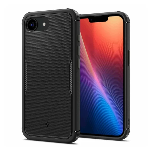 Spigen Telefoonhoesje voor iPhone 16e/iPhone 17e MagSafe Core Armor - Mat Zwart