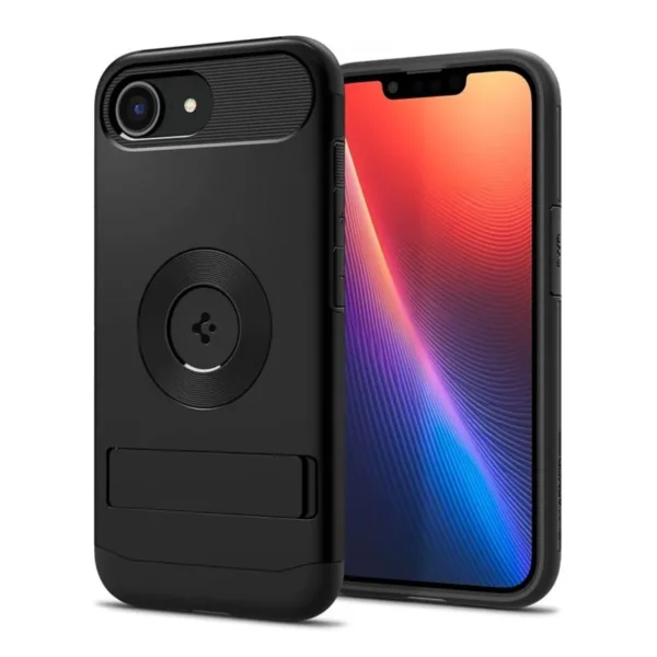 Spigen Telefoonhoesje voor iPhone 16e/iPhone 17e MagSafe Slim Armor - Zwart