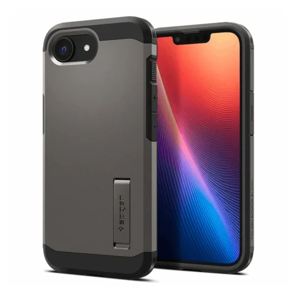 Spigen Telefoonhoesje voor iPhone 16e/iPhone 17e MagSafe Tough Armor - Gunmetal
