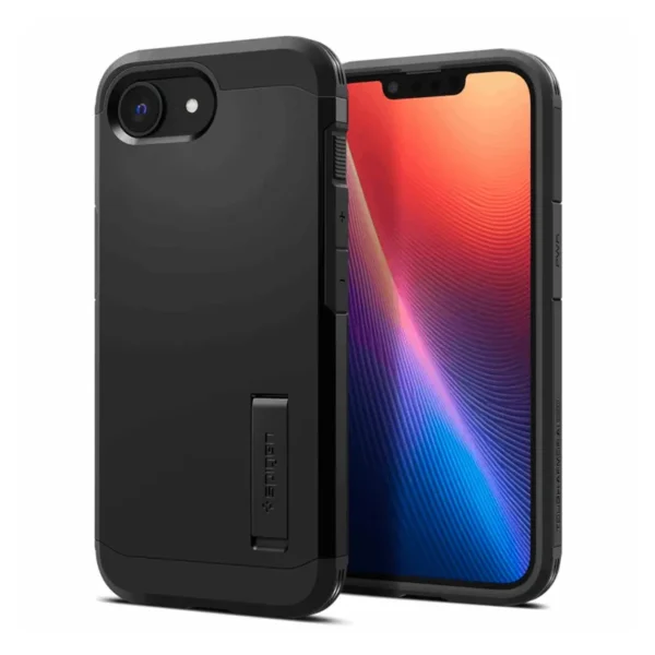 Spigen Telefoonhoesje voor iPhone 16e/iPhone 17e MagSafe Tough Armor - Zwart