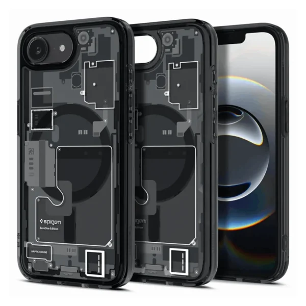 Spigen Telefoonhoesje voor iPhone 16e MagSafe Ultra Hybrid - Zwart