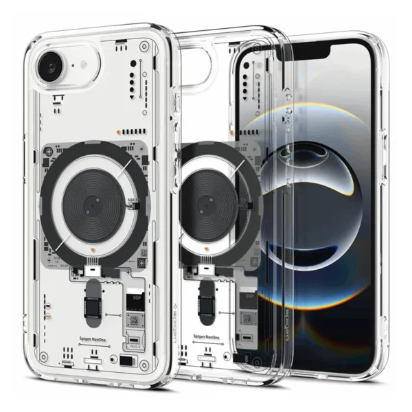 Spigen Telefoonhoesje voor iPhone 16e/iPhone 17e MagSafe Ultra Hybrid - Neo One