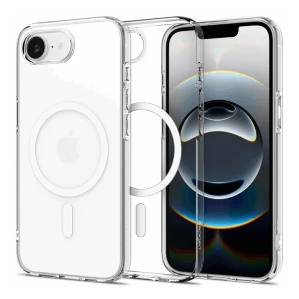 Spigen Telefoonhoesje voor iPhone 16e/iPhone 17e MagSafe Liquid Crystal - Transparant