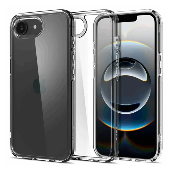 Spigen Telefoonhoesje voor iPhone 16e/iPhone 17e Ultra Hybrid - Kristalhelder